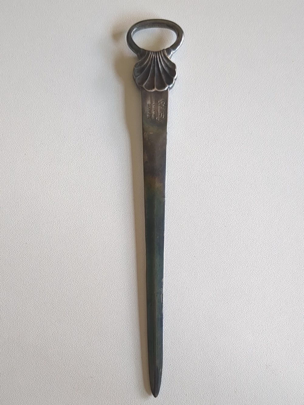 Antique Silver Plated Letter Opener